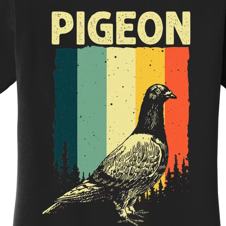 Funny Pigeon Design For Men Women Pigeon Costume Bird Lovers Women's T-Shirt