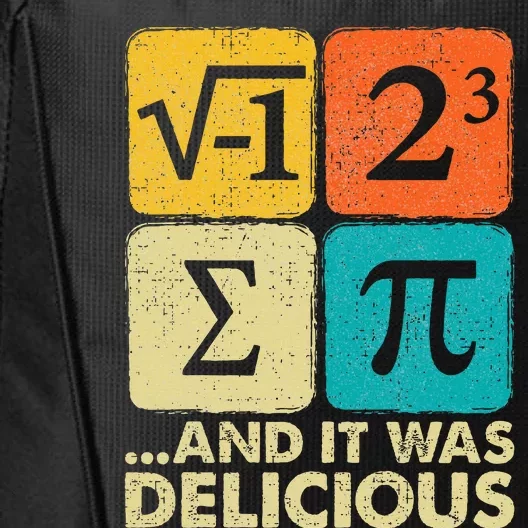 Funny PI Day Math Pun City Backpack