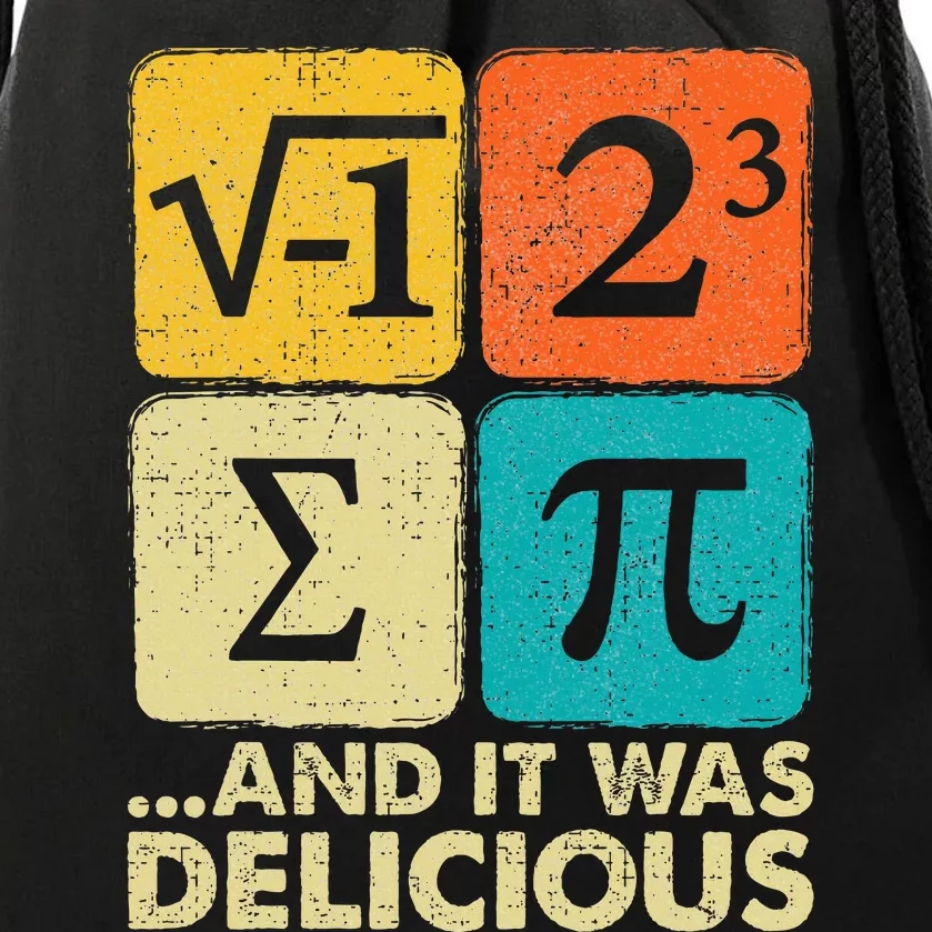 Funny PI Day Math Pun Drawstring Bag