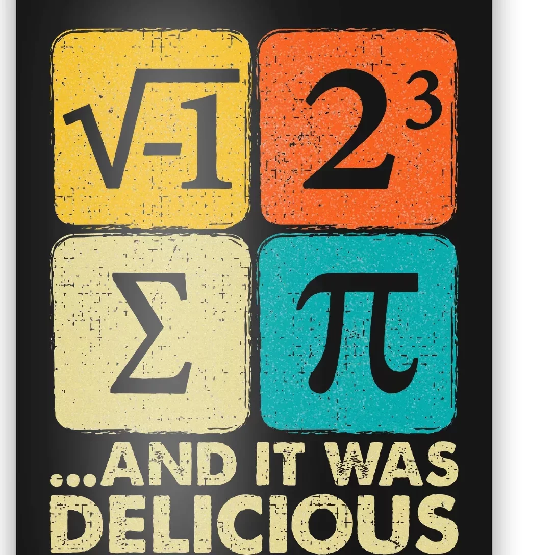 Funny PI Day Math Pun Poster