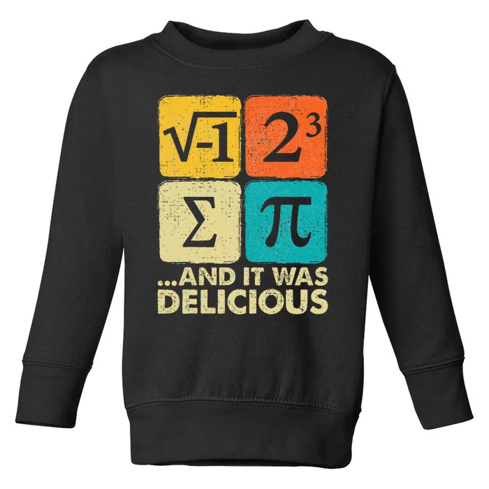 Funny PI Day Math Pun Toddler Sweatshirt