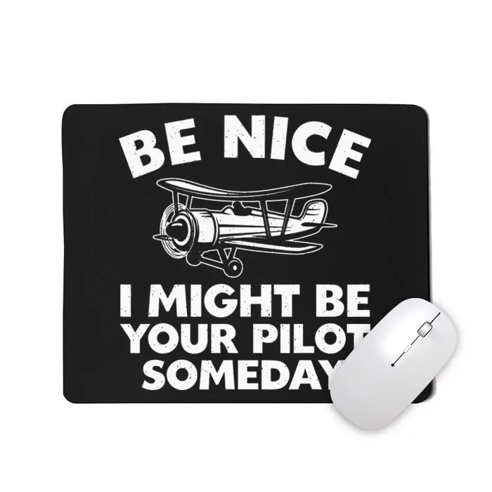 Funny Pilot Design For  Aviation Airplane Pilot Mousepad