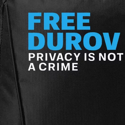 Free Pavel Durov City Backpack