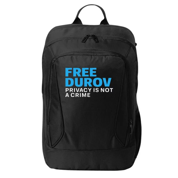 Free Pavel Durov City Backpack