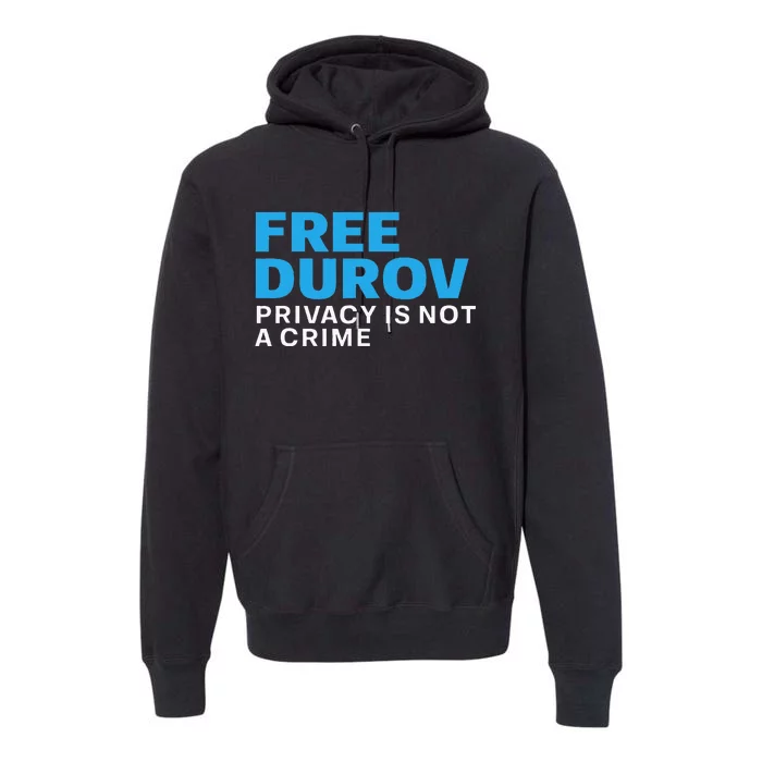 Free Pavel Durov Premium Hoodie