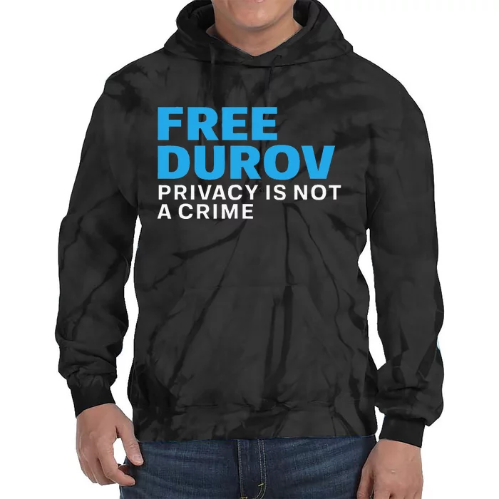 Free Pavel Durov Tie Dye Hoodie