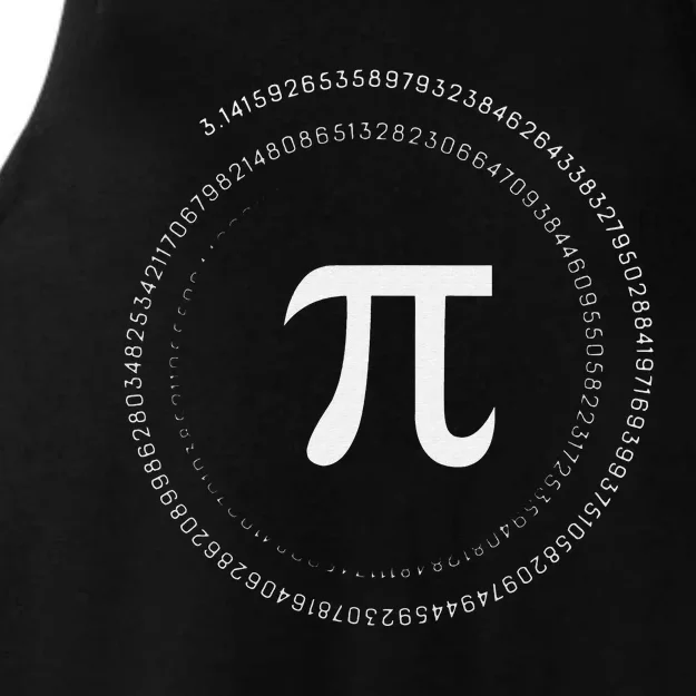 Funny Pi Day 3.14 Spiral Pi Math Tee For Pi Day Ladies Tri-Blend Wicking Tank