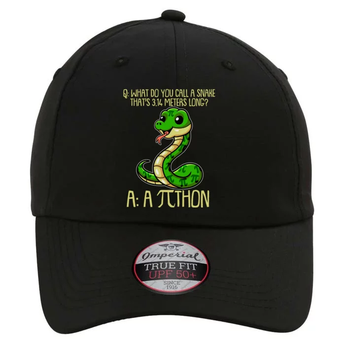 Funny Pi Day 314 PiThon Python Snake Joke The Original Performance Cap