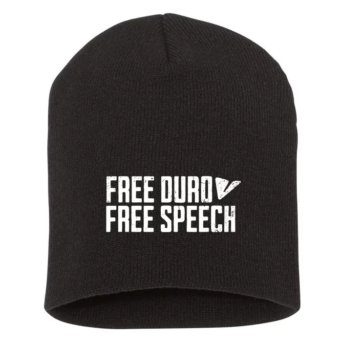 Free Pavel Durov Telegram Free Speech Short Acrylic Beanie