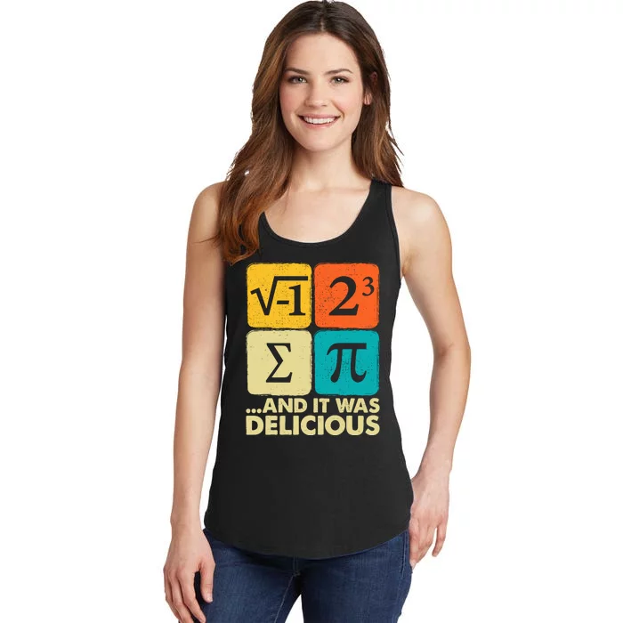 Funny Pi Day Math Pun Ladies Essential Tank