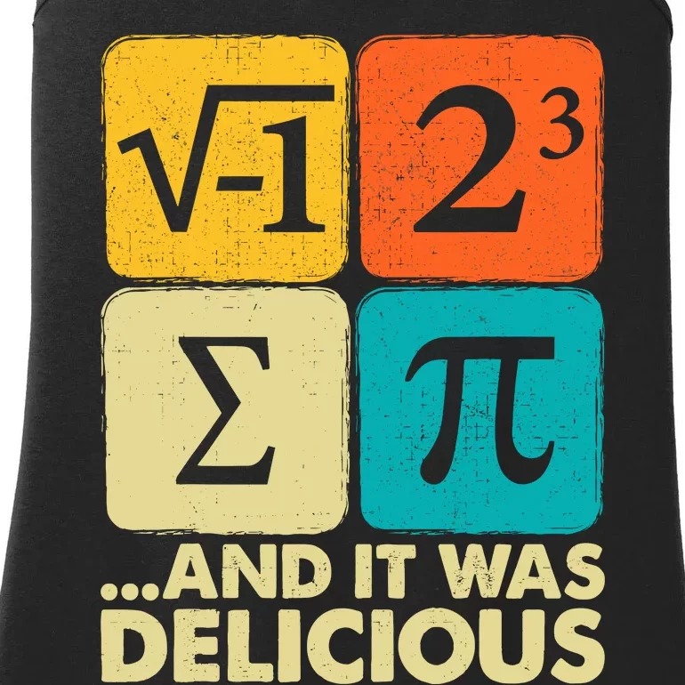 Funny Pi Day Math Pun Ladies Essential Tank