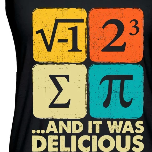 Funny Pi Day Math Pun Ladies Essential Flowy Tank