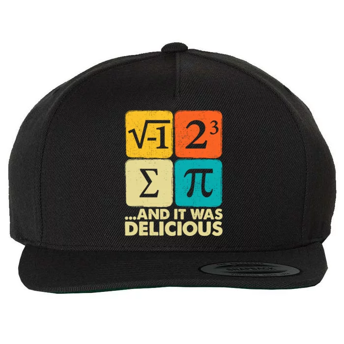 Funny Pi Day Math Pun Wool Snapback Cap