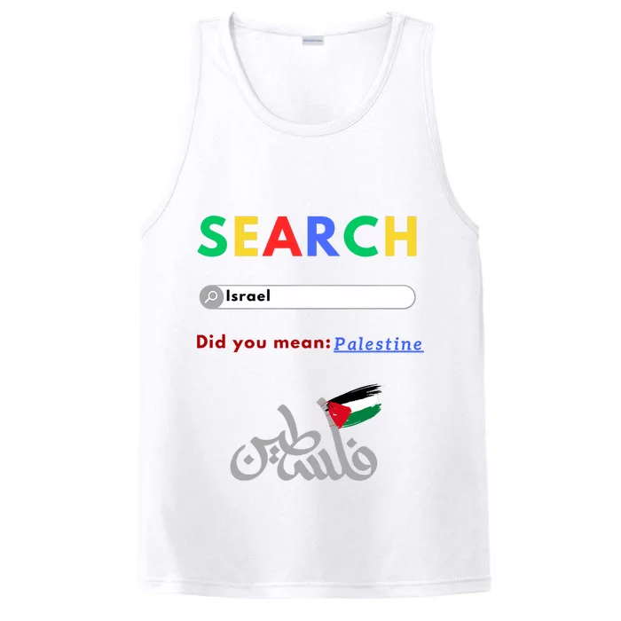 Free Palestine Did You Mean Palestine Performance Tank