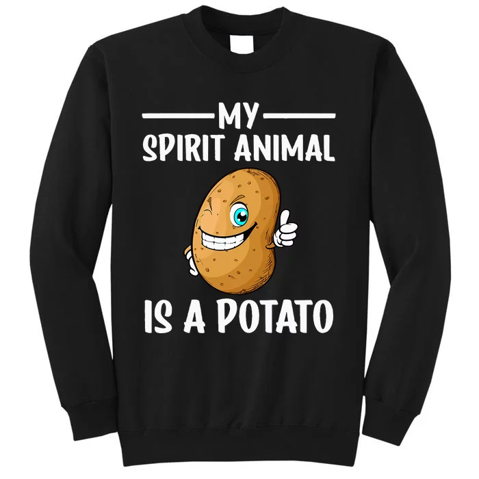 Funny Potato Design For Potatoes Lover Sweatshirt