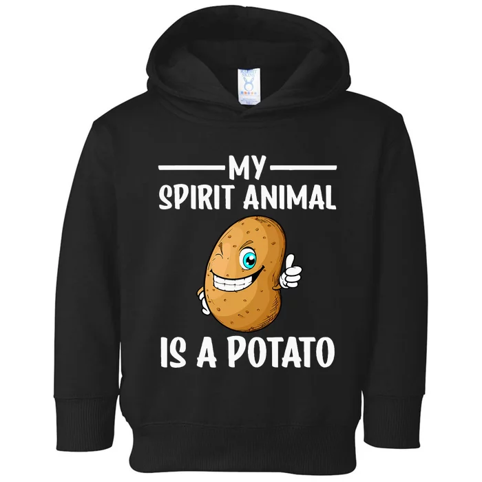 Funny Potato Design For Potatoes Lover Toddler Hoodie