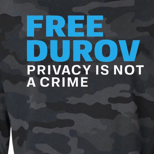 Free Pavel Durov Cropped Pullover Crew