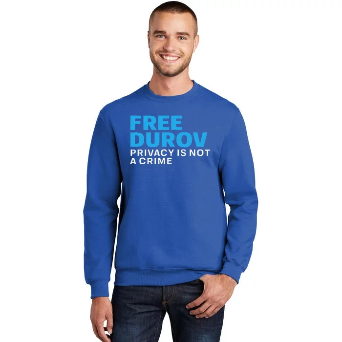 Free Pavel Durov Tall Sweatshirt