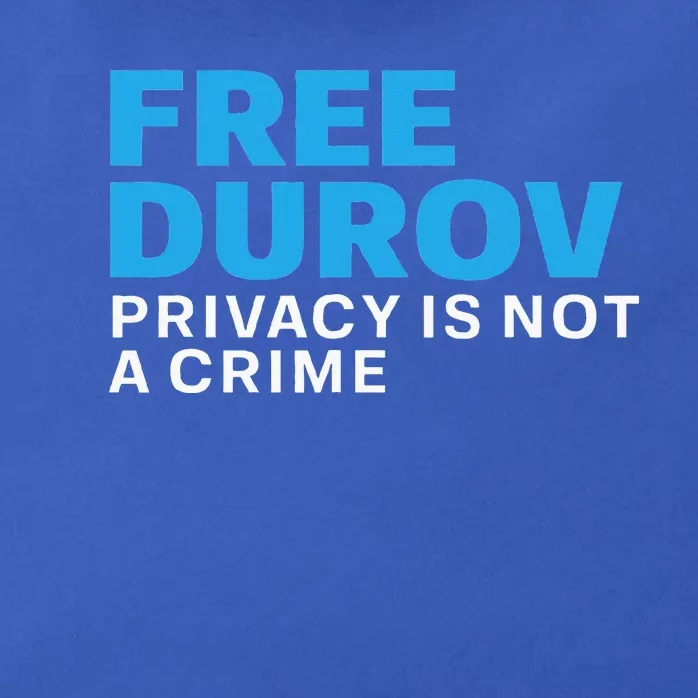 Free Pavel Durov Zip Tote Bag