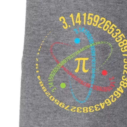 Funny Pi Day Spiral Pi Math For Pi Day Groovy Doggie 3-End Fleece Hoodie