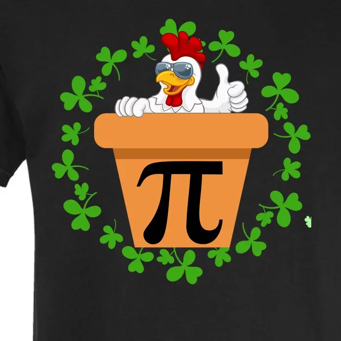 Funny Pi Day 2024 Chicken Pot Pi Day 3.14 Pi Math Day Three Of My Favorite Garment-Dyed Heavyweight T-Shirt