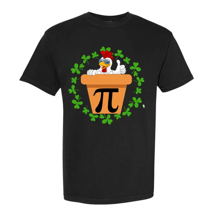 Funny Pi Day 2024 Chicken Pot Pi Day 3.14 Pi Math Day Three Of My Favorite Garment-Dyed Heavyweight T-Shirt