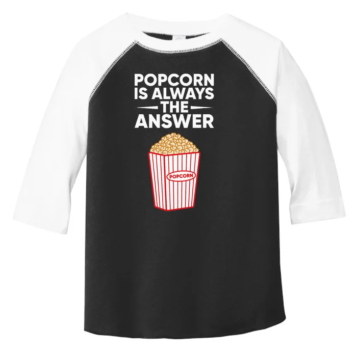 Funny Popcorn Design For Corn Popcorn Maker Toddler Fine Jersey T-Shirt