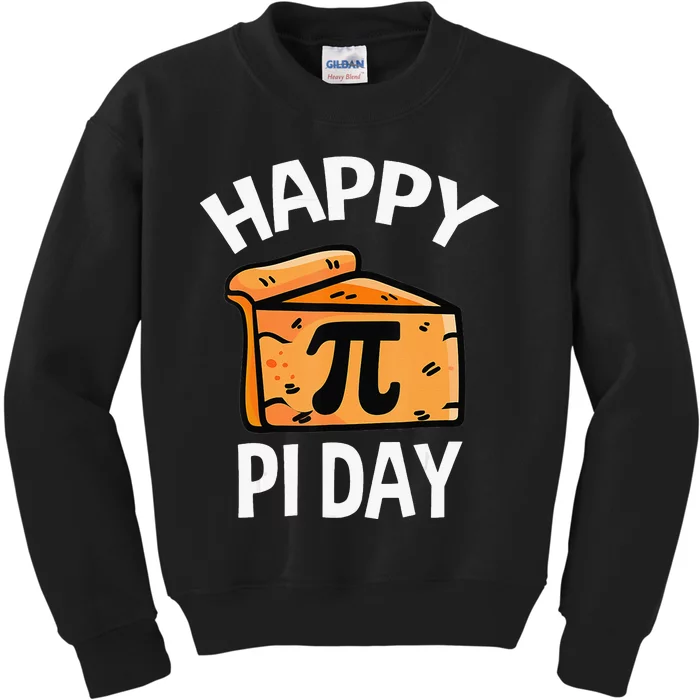 funny Pi Day Digits of Pi Rainbow 3.14 Math Teacher Kids Sweatshirt