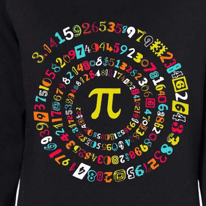 Funny Pi Day Twist Pi Math For Pi Day 3.14 Womens California Wash Sweatshirt