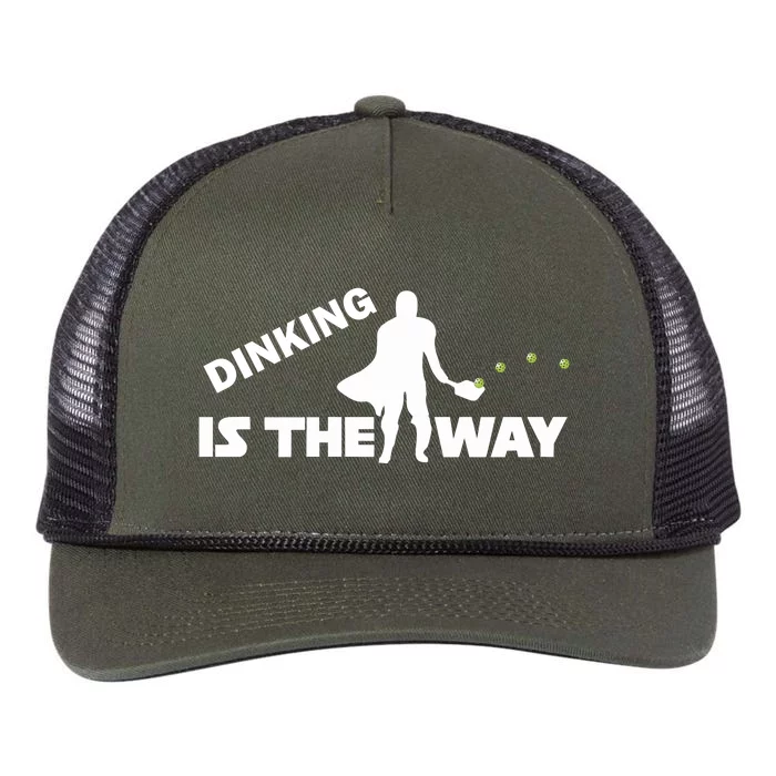 Fun Pickleball, Dinking Is The Way, Pickleball For Life Retro Rope Trucker Hat Cap