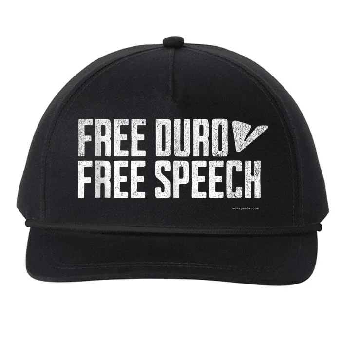 Free Pavel Durov Telegram Free Speech Snapback Five-Panel Rope Hat