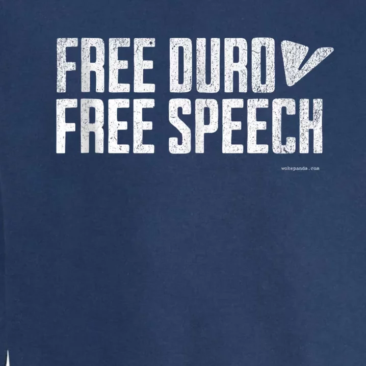 Free Pavel Durov Telegram Free Speech Garment-Dyed Sweatshirt