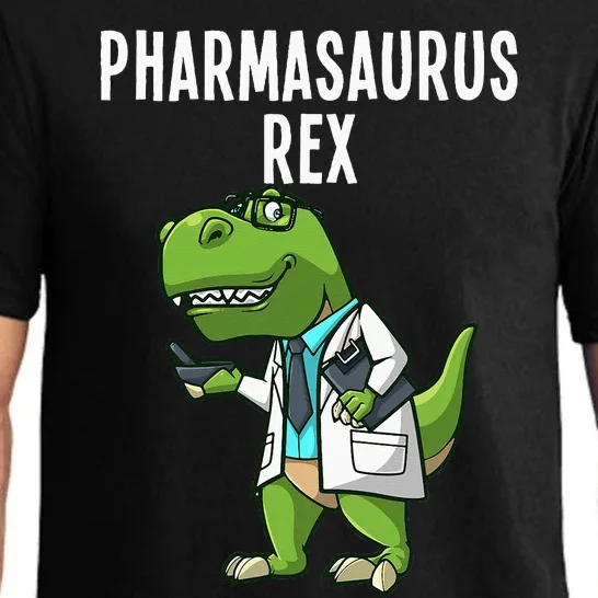 Funny Pharmacy Dinosaur Design For Women Pharmacists Pajama Set