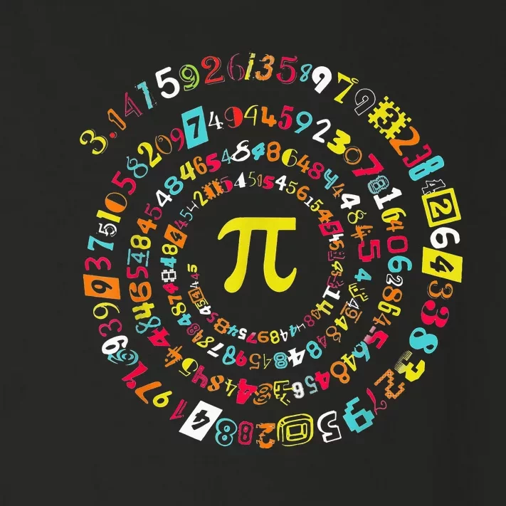 Funny Pi Day Spiral Pi Math Tee For Pi Day 3 14 Toddler Long Sleeve Shirt