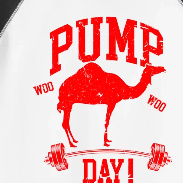 Funny Pump Day Hump Day Camel Weight Lifting Training Gym Funny Gift Toddler Fine Jersey T-Shirt