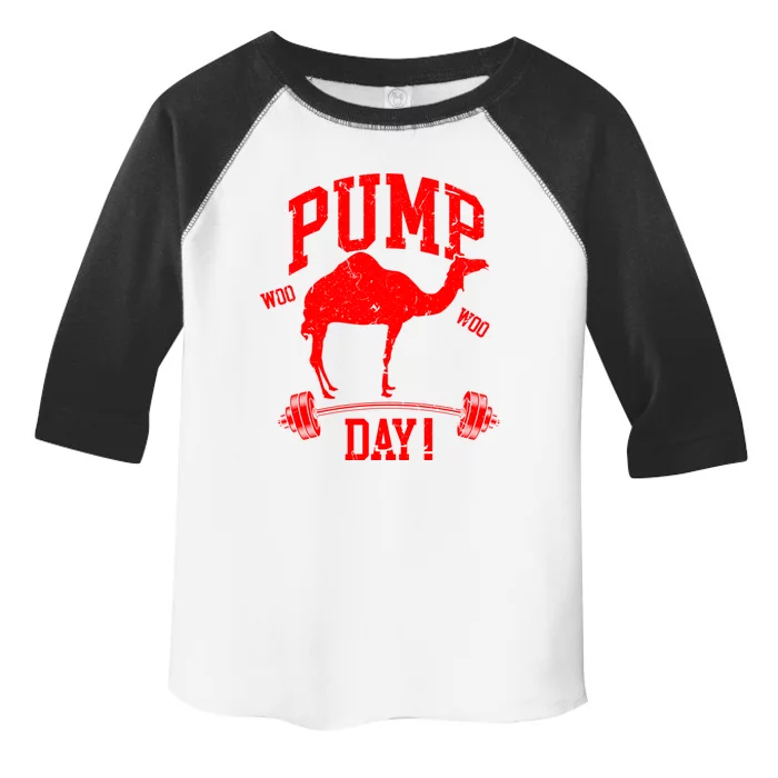 Funny Pump Day Hump Day Camel Weight Lifting Training Gym Funny Gift Toddler Fine Jersey T-Shirt