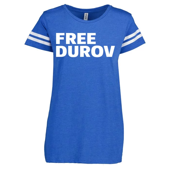 Free Pavel Durov Enza Ladies Jersey Football T-Shirt