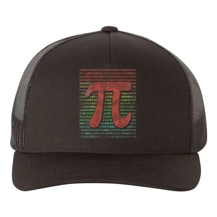 Funny Pi Day Vintage Pi Math Tee for Pi Day 3.14 Yupoong Adult 5-Panel Trucker Hat