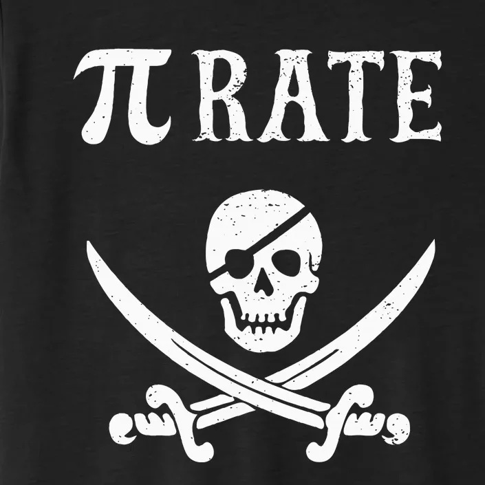 Funny Pi Day Pi Rate Pirate For Teachers ChromaSoft Performance T-Shirt