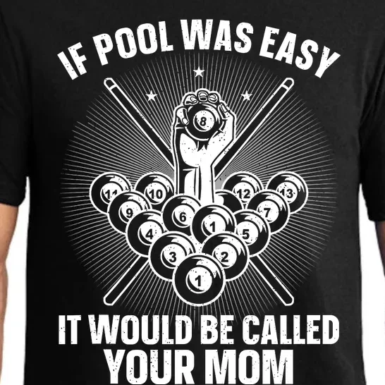 Funny Pool Design For Billiards Lover Pool Player Pajama Set