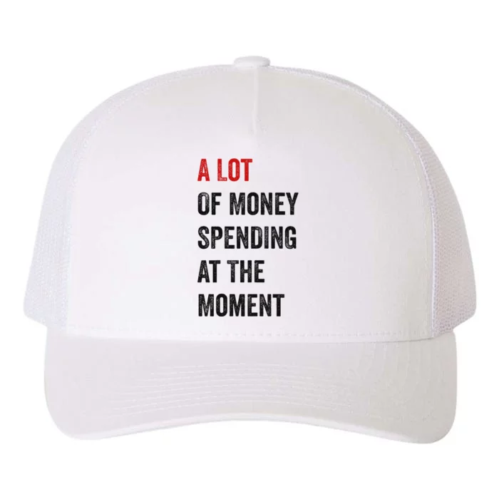 Funny Parents Day Money Spending Design Yupoong Adult 5-Panel Trucker Hat