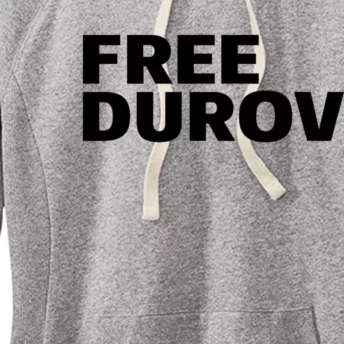 Free Pavel Durov Privacy Is Not A Crime Women's Fleece Hoodie