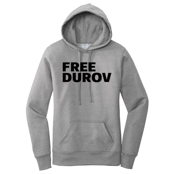 Free Pavel Durov Privacy Is Not A Crime Women's Pullover Hoodie