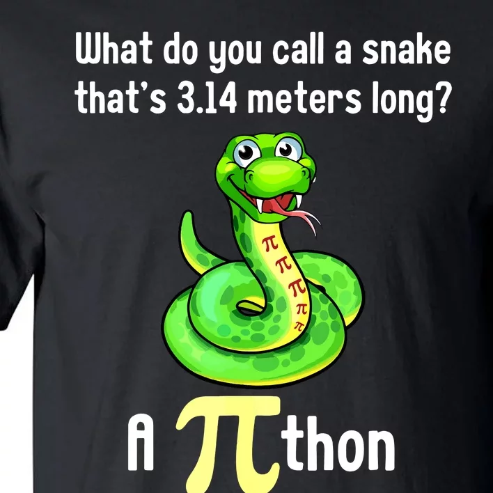 Funny Pi Day Puns Pithon Math Teacher Jokes Tall T-Shirt