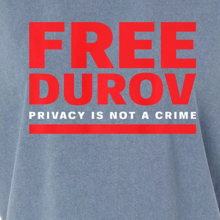 Free Pavel Durov Garment-Dyed Women's Muscle Tee