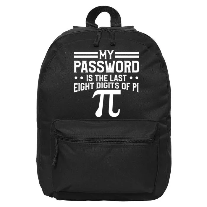 Funny Pi Day Joke Celebrate Pi Day March 14 Math And Science Meaningful Gift 16 in Basic Backpack