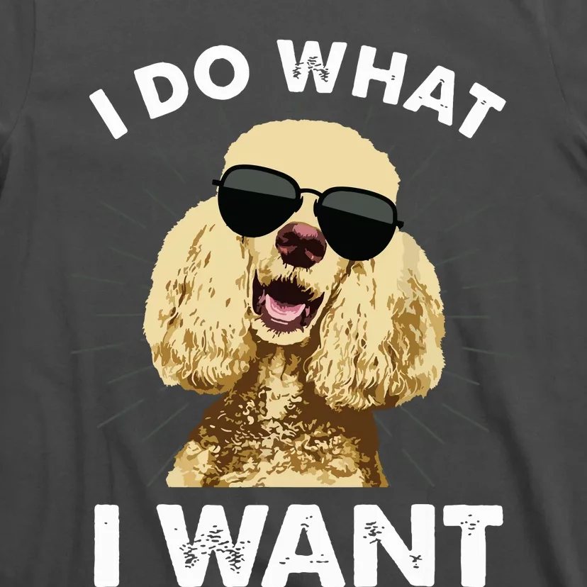 Funny Poodle Design For Men Women Dog Breed Poodle Lovers T-Shirt