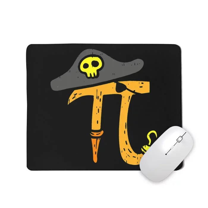 Funny Pi Day Rate Pirate Lovers Math Geek Mousepad