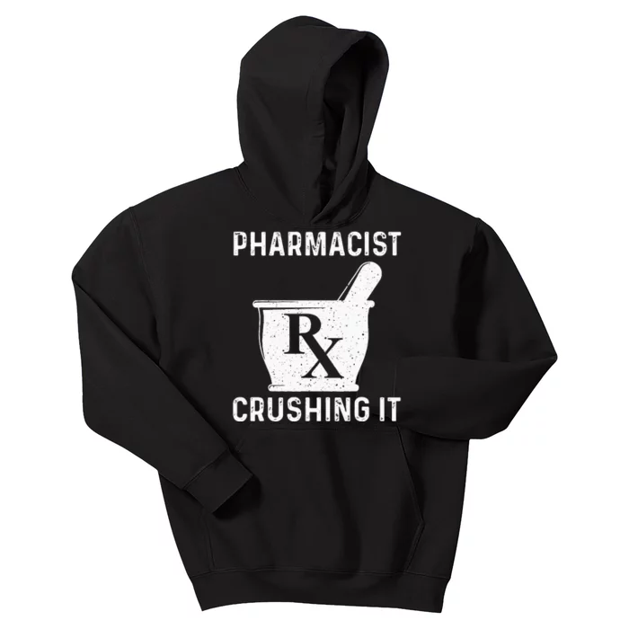 Funny Pharmacist Design For Wo Pharmacy Technician Kids Hoodie