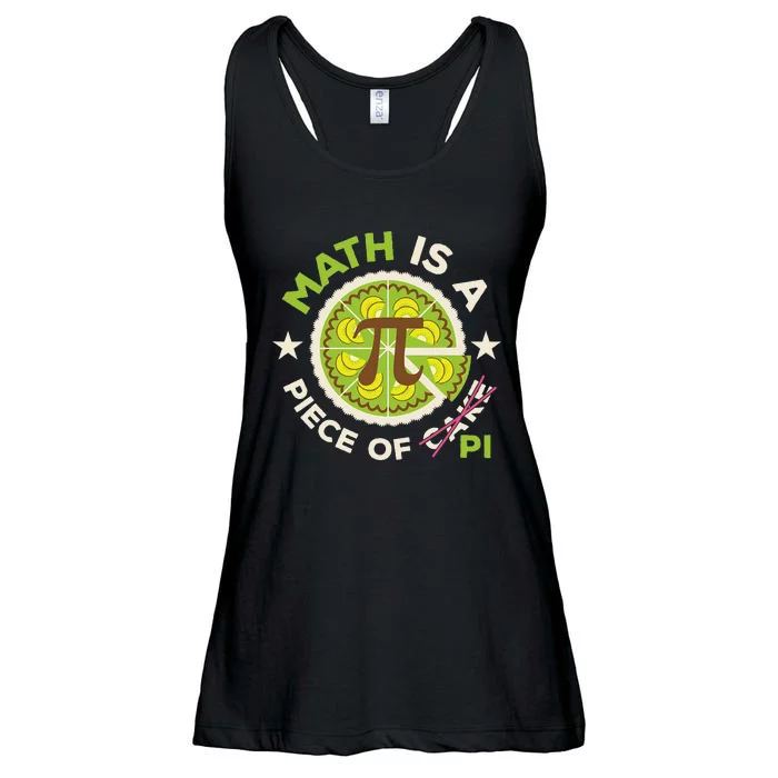 Funny Pi Day Math Teacher 3.14 Pi Symbol Nerd Ladies Essential Flowy Tank